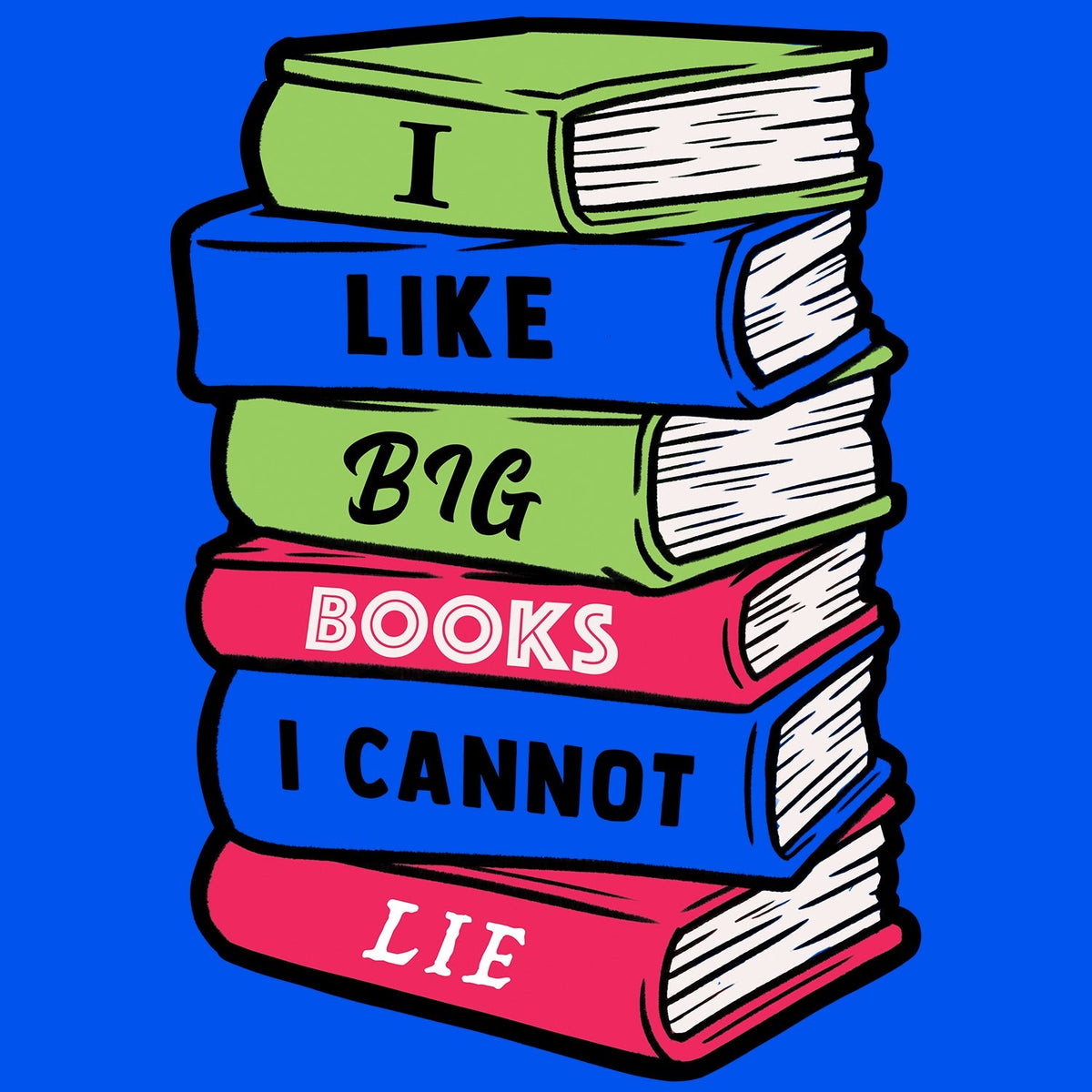 I Like Big Books Kids T Shirt product image 1