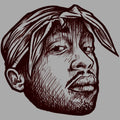 Tupac Inspired Art Kids T Shirt product image 1