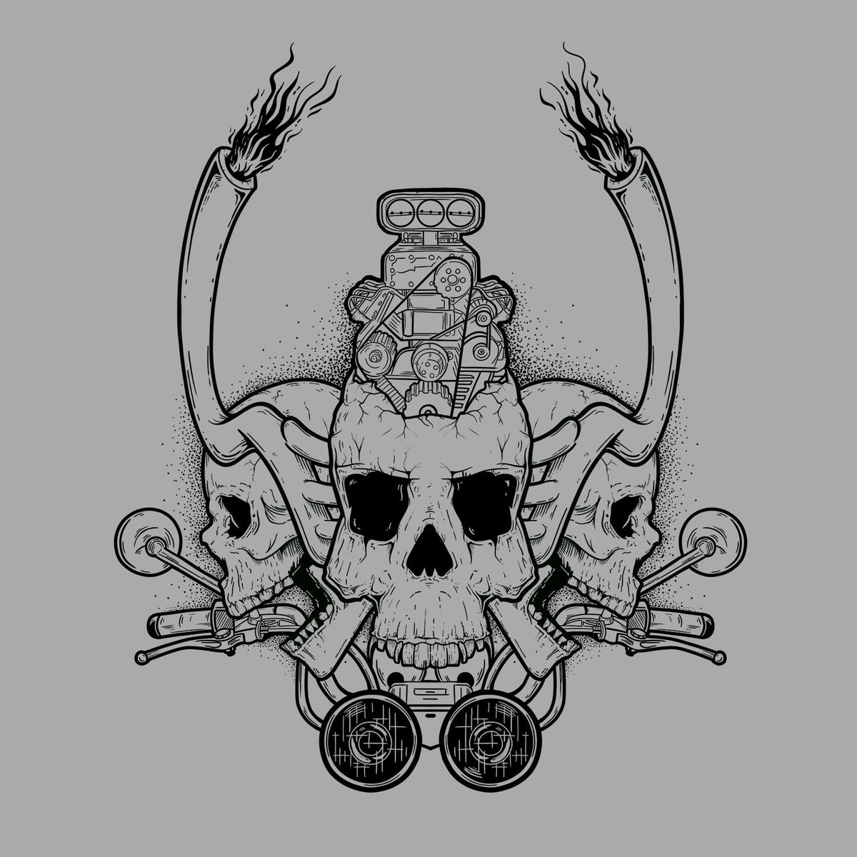 Skulls Kids T Shirt product image 1