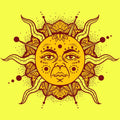 Sunshine Mandala Kids T Shirt product image 1