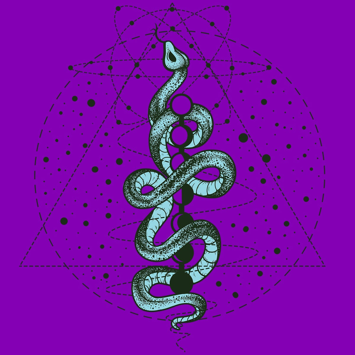 Spiritual Snake Kids T Shirt product image 1