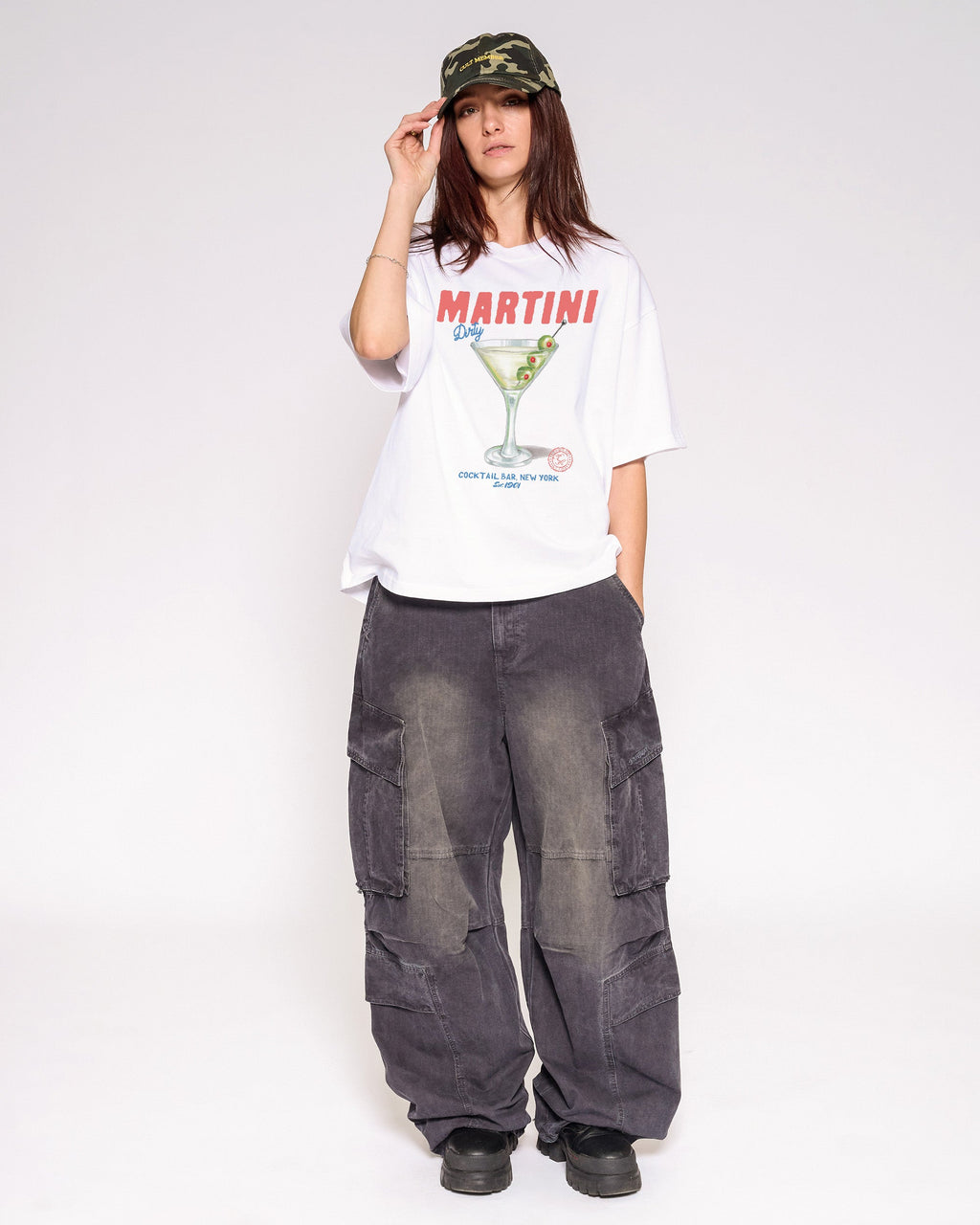 Dirty Martini Oversized Crop Tee product image 2