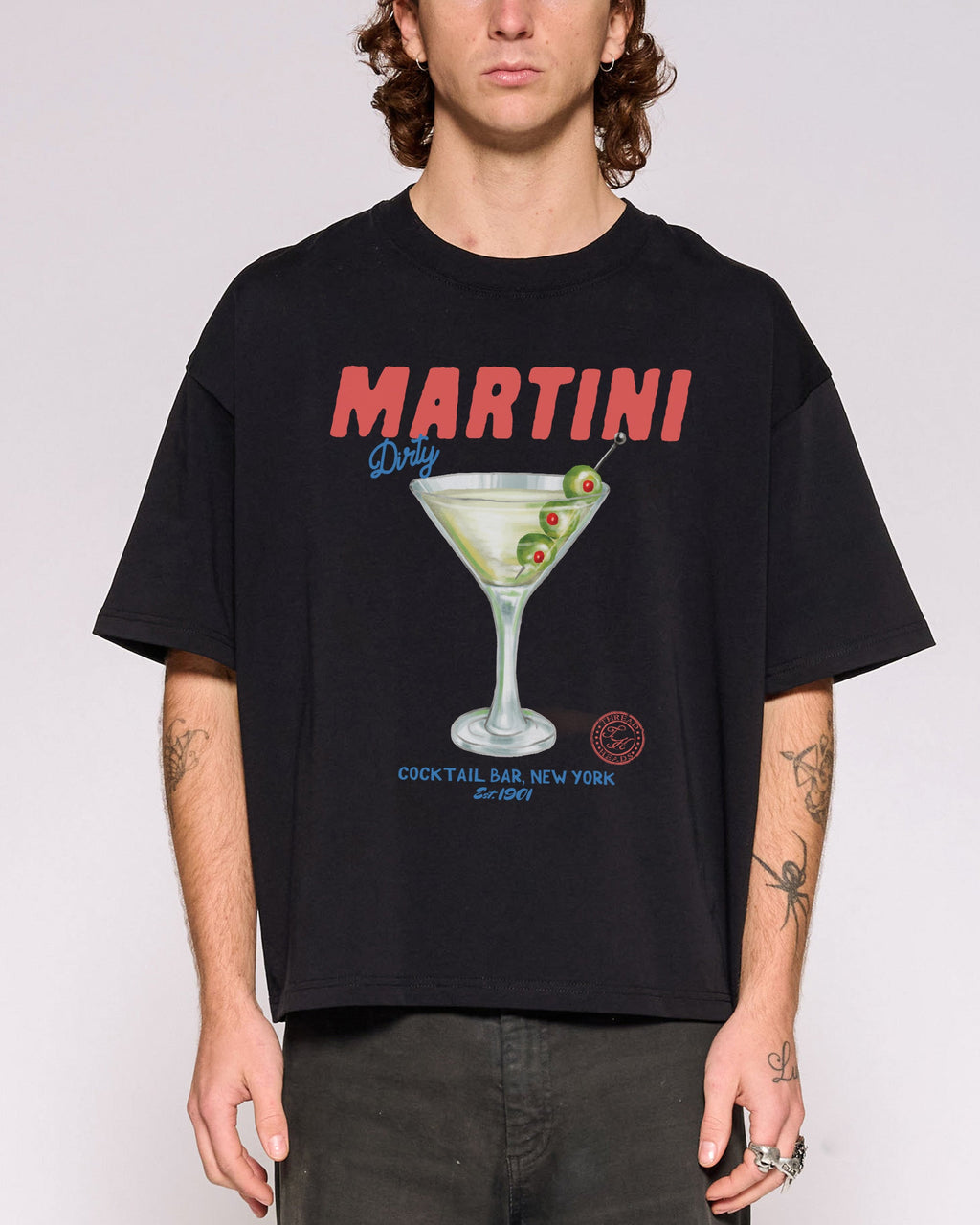 Dirty Martini Oversized Crop Tee product image 3