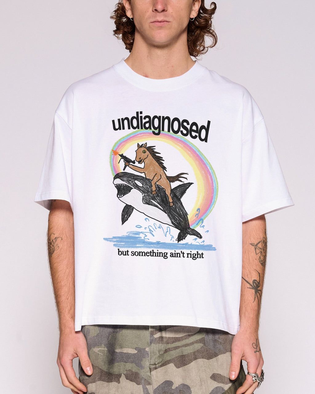 Undiagnosed Oversized Crop Tee product image 1