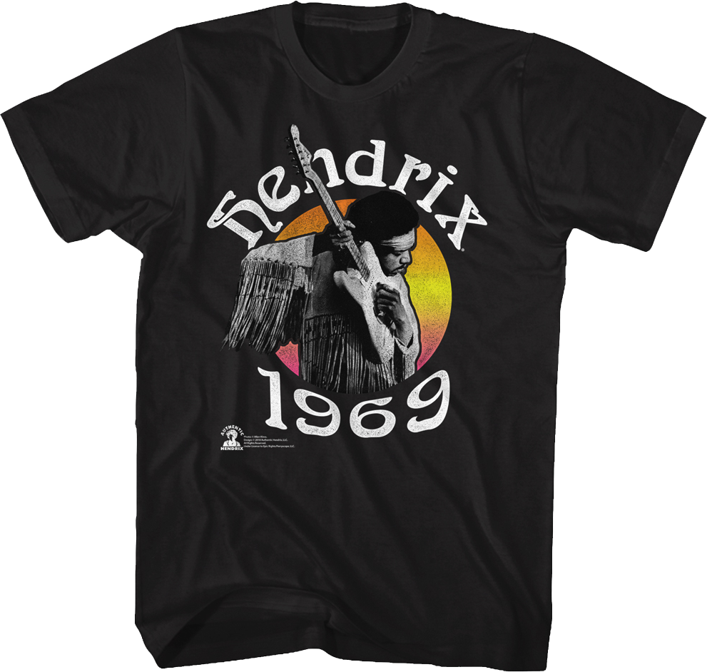 1969 Photo Jimi Hendrix T-Shirt product image 1
