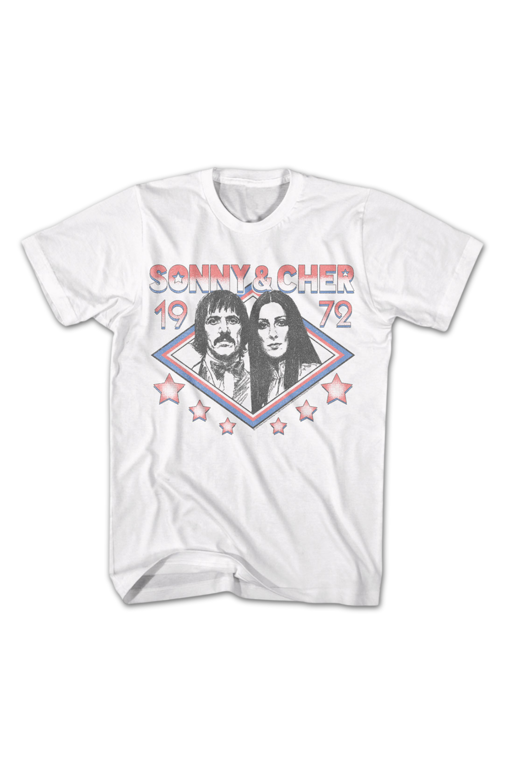 1972 Poster Sonny & Cher T-Shirt