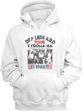 1983 Pyromania Tour Def Leppard Hoodie product image 1