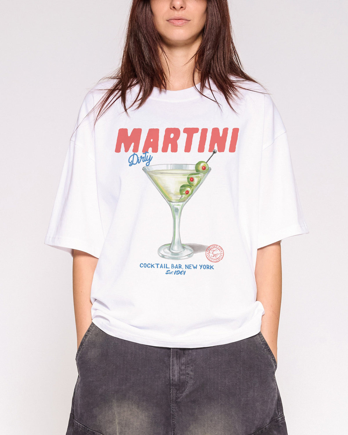 Dirty Martini Oversized Crop Tee product image 1