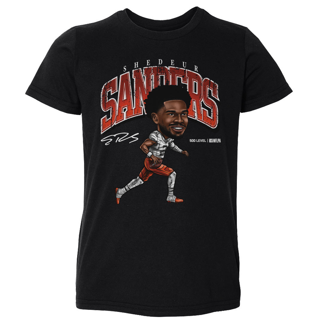 Shedeur Sanders Cleveland Cartoon WHT product image 2