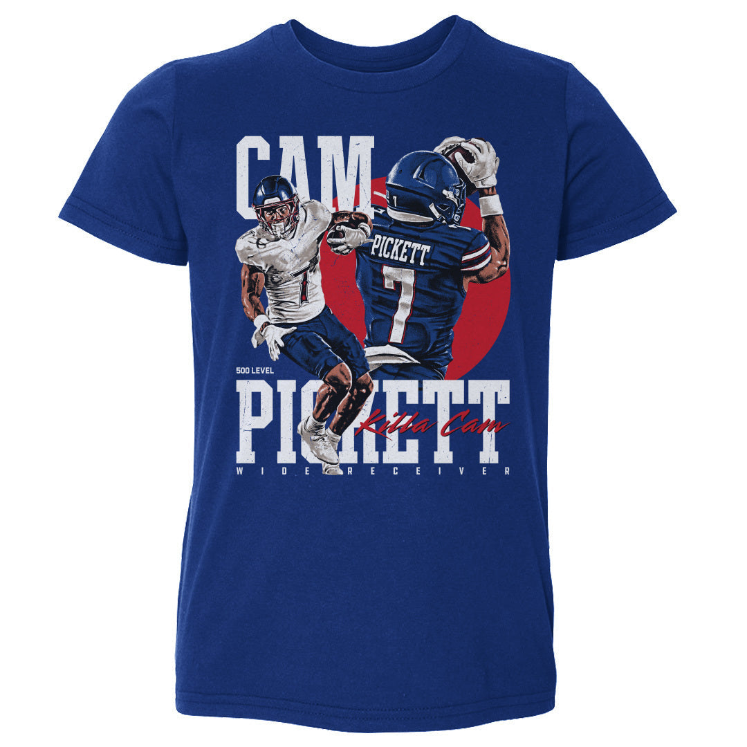 Cam Pickett College Player Name WHT product image 1