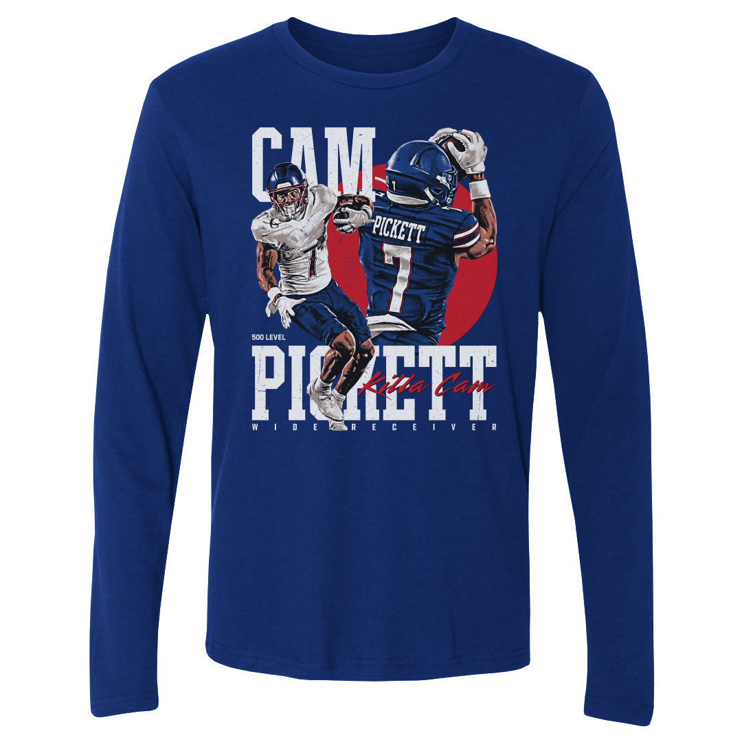 Cam Pickett College Player Name WHT product image 2
