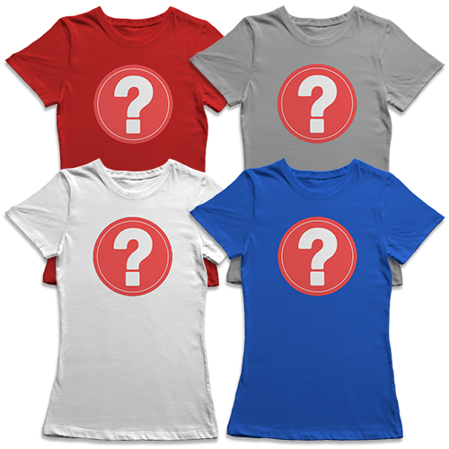 4 x Women's Fitted T Shirt - Mystery Bundle product image 1