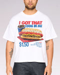 I Got That Dog In Me Oversized Crop Tee product image 1