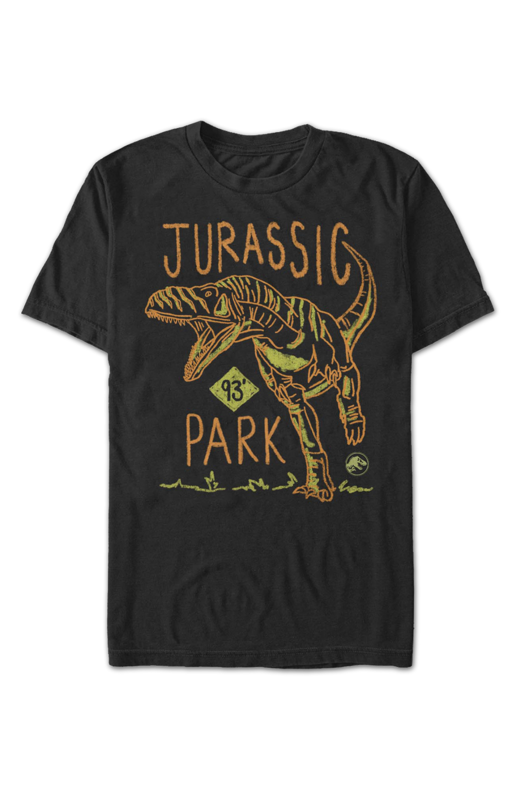 93 Sketch Jurassic Park T-Shirt product image 2