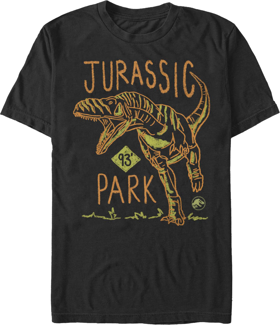 93 Sketch Jurassic Park T-Shirt product image 1