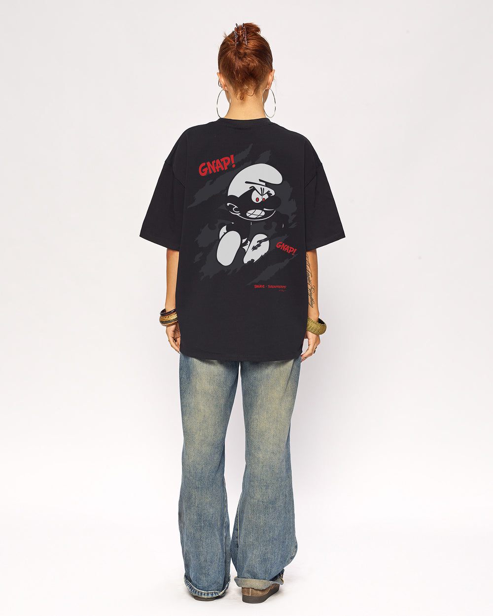 Infectious Smurf #1 Oversized Tee product image 5