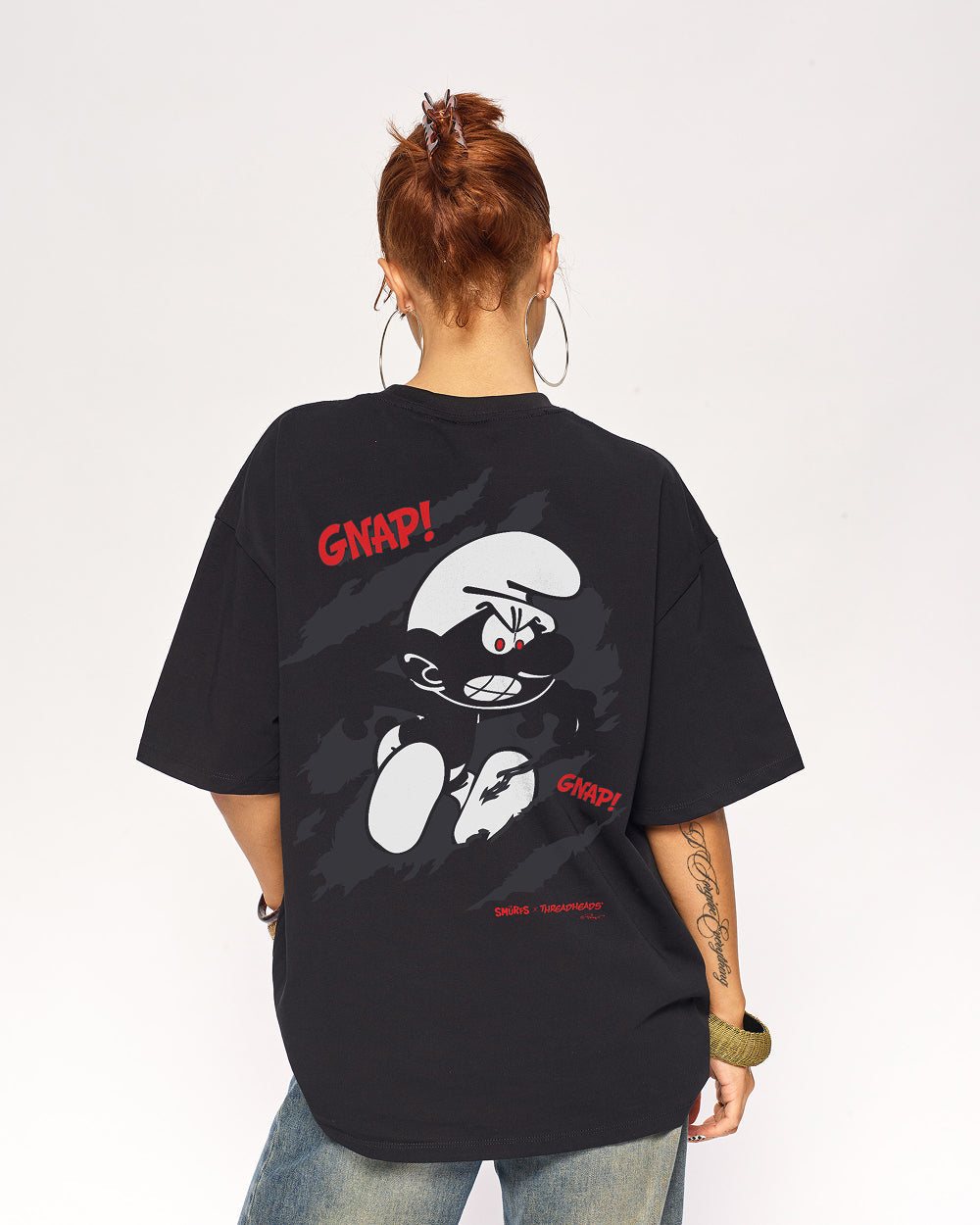 Infectious Smurf #1 Oversized Tee product image 4