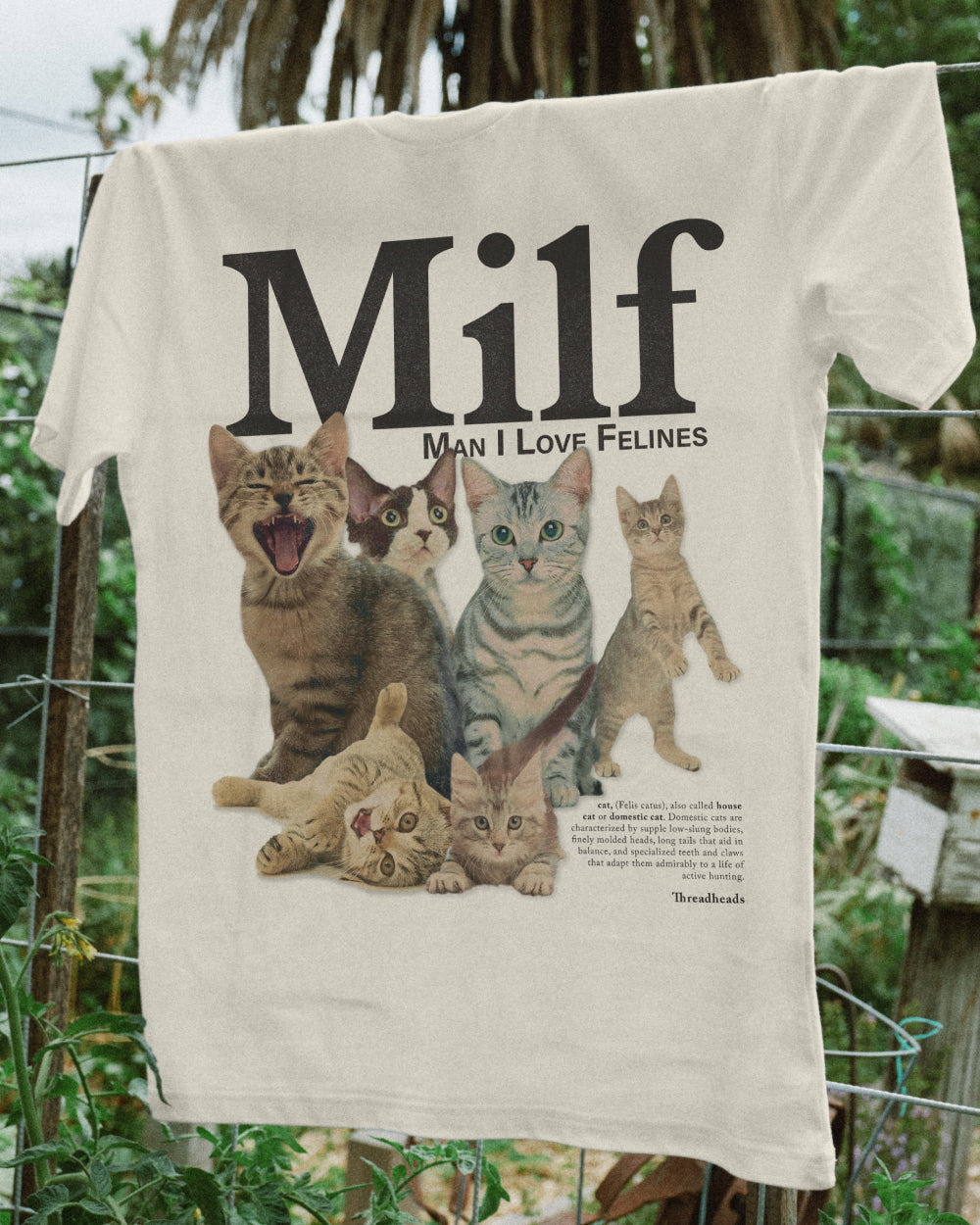 Man I Love Felines T-Shirt product image 4
