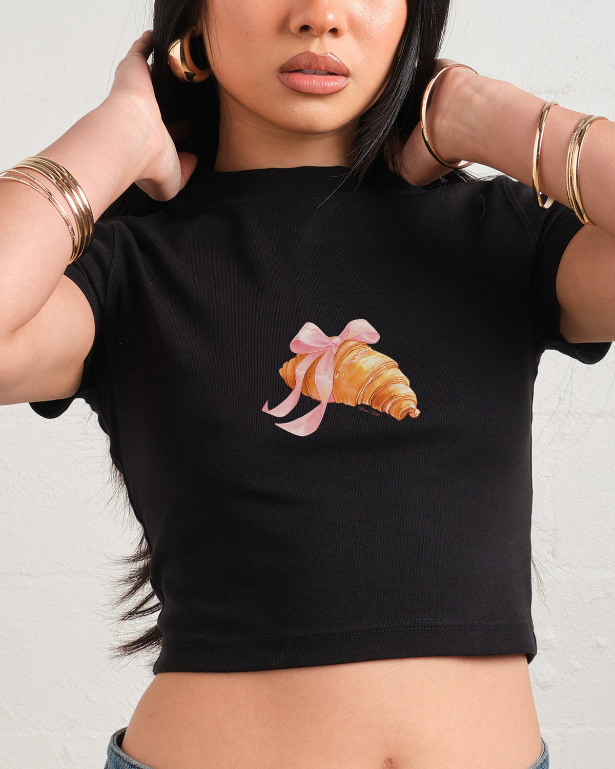 Croissant Baby Tee product image 1