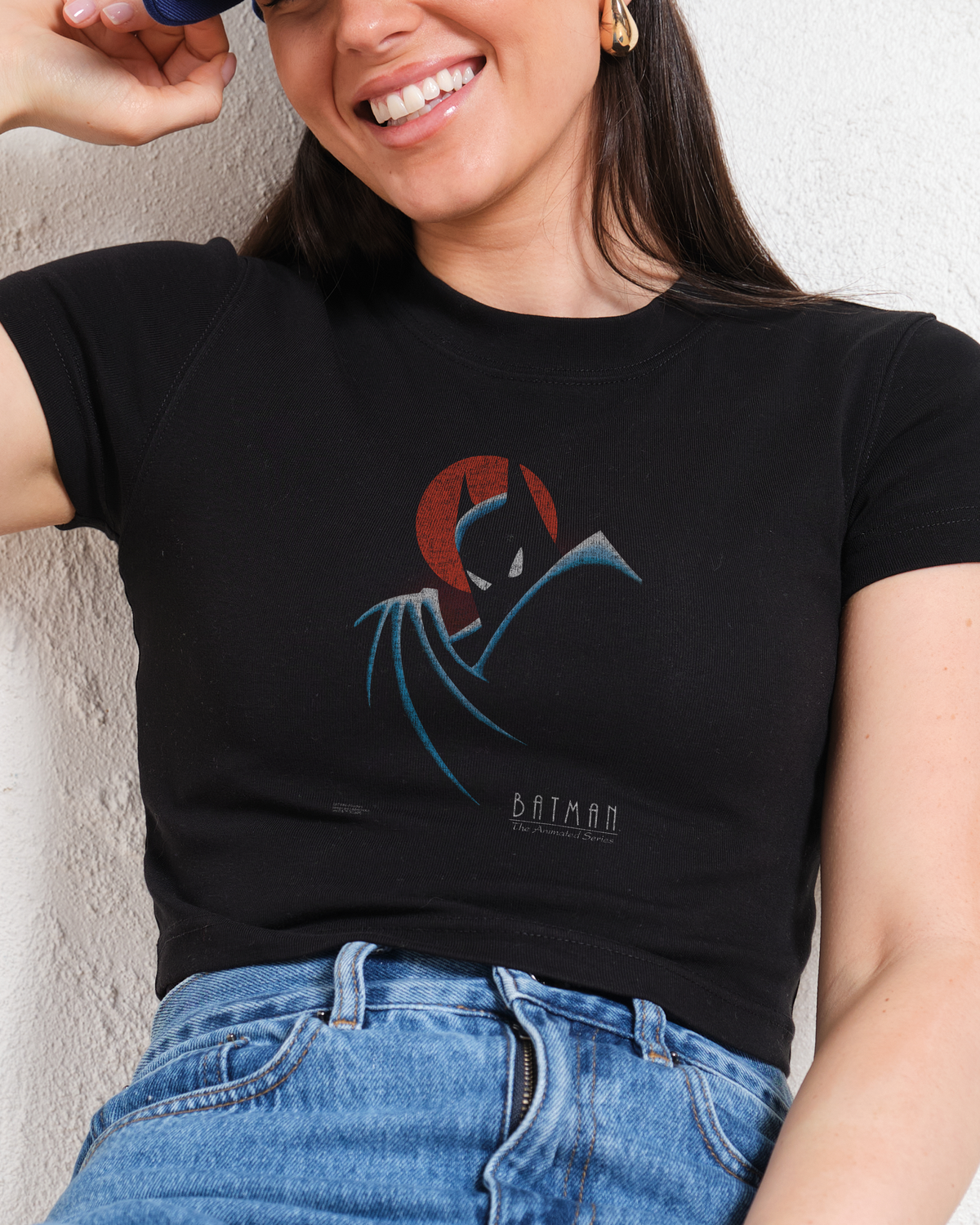 Batman The Animated Series Logo Baby Tee product image 1