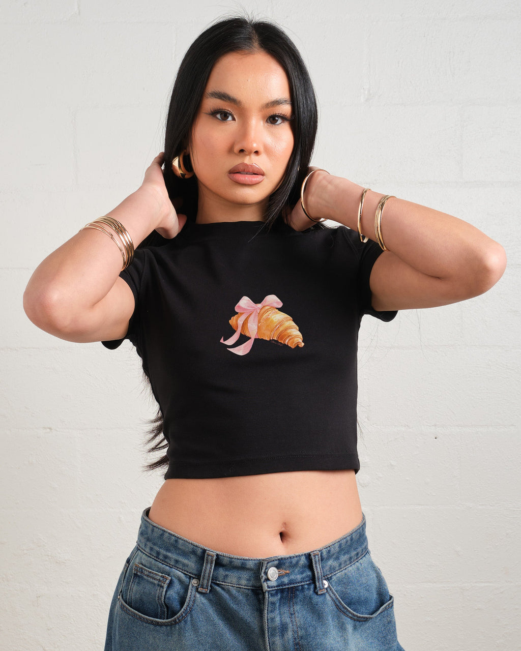 Croissant Baby Tee product image 2