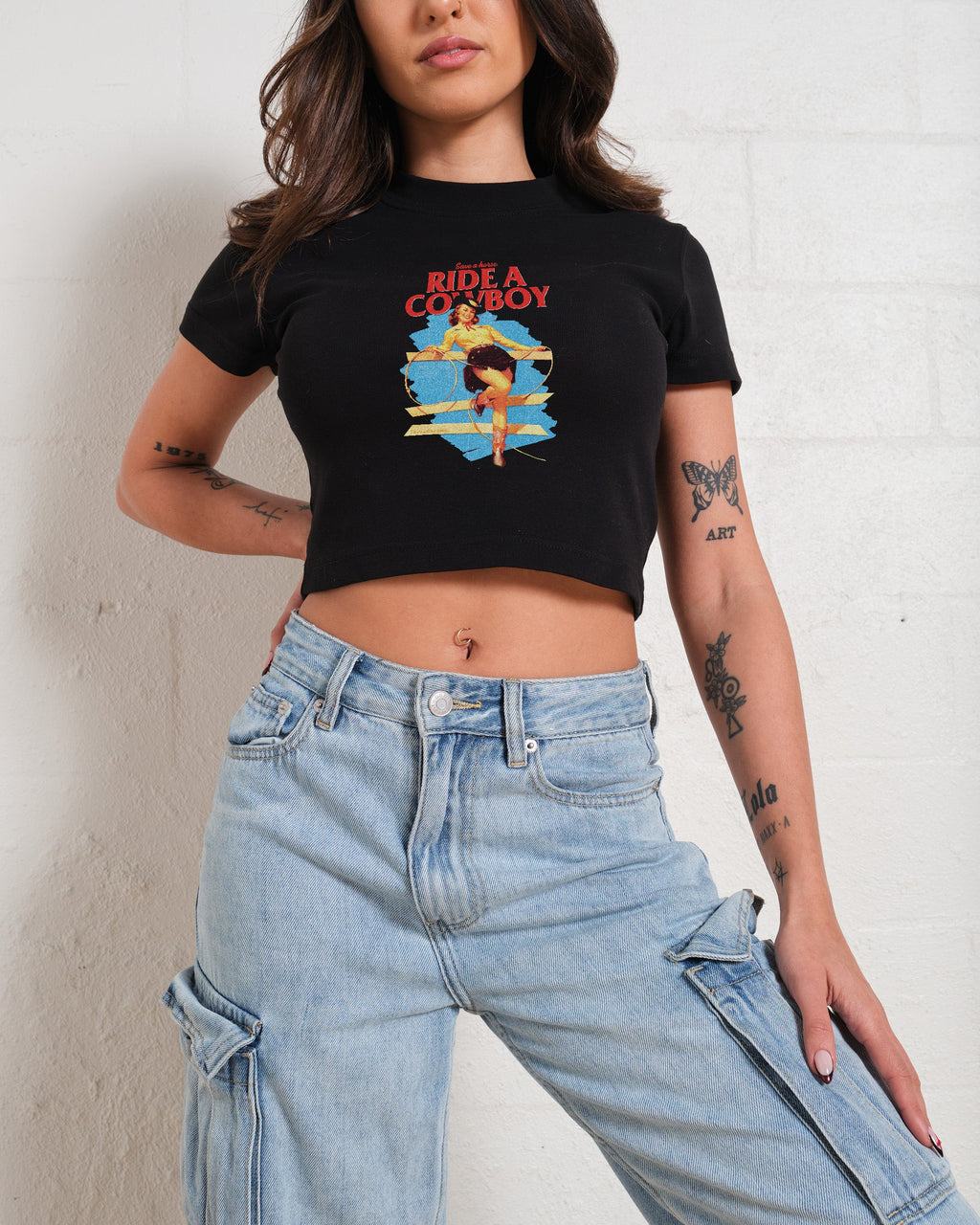 Save a Horse, Ride a Cowboy Baby Tee product image 3