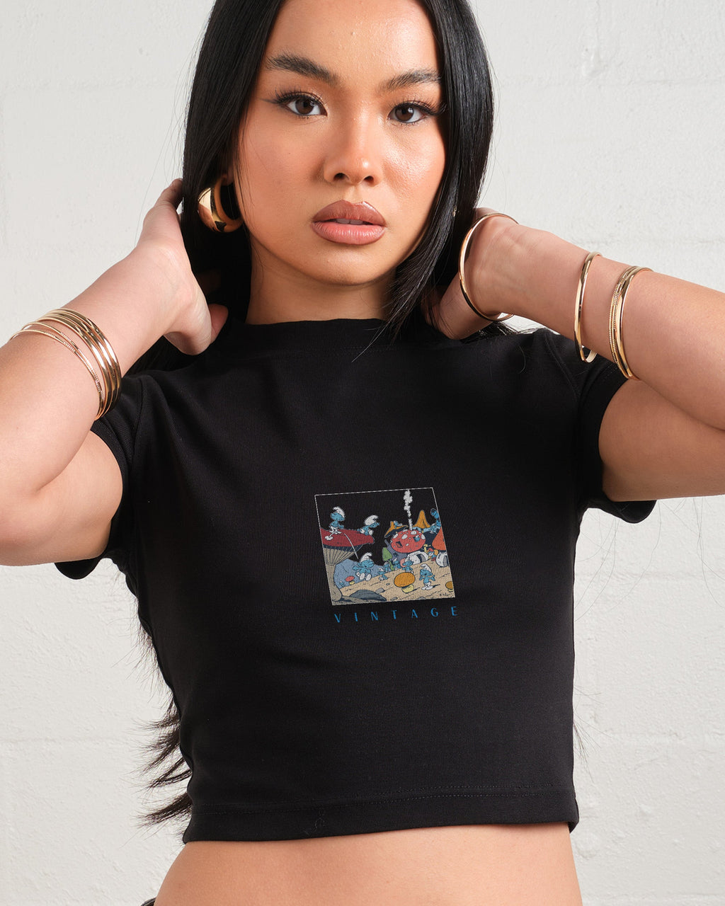 The Vintage Village Baby Tee product image 2
