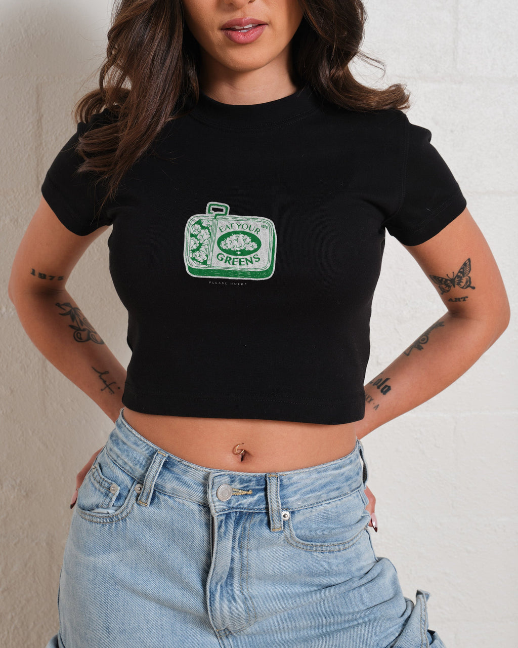 Eat Your Greens Baby Tee product image 6
