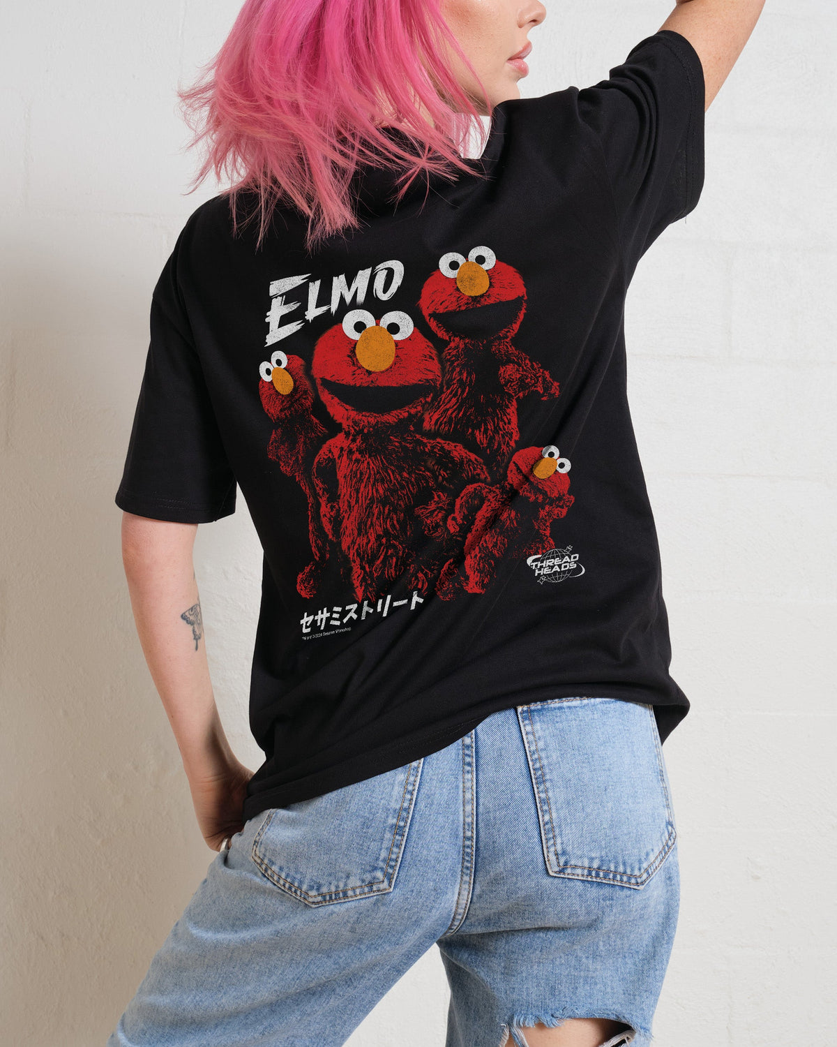 Tokyo Elmo Front and Back T-Shirt product image 3