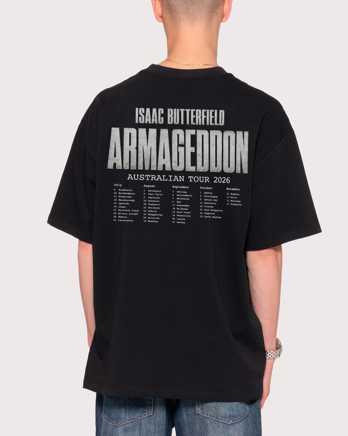 2026 Tour Merch Oversized Tee product image 2