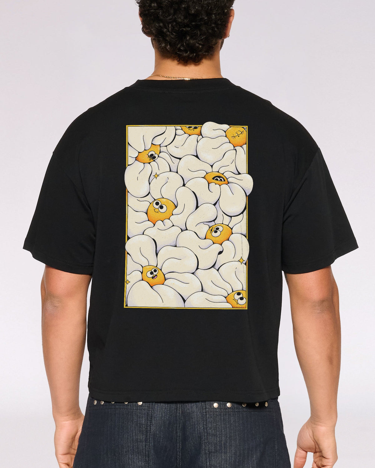 Among the Daisies Oversized Crop Tee product image 4