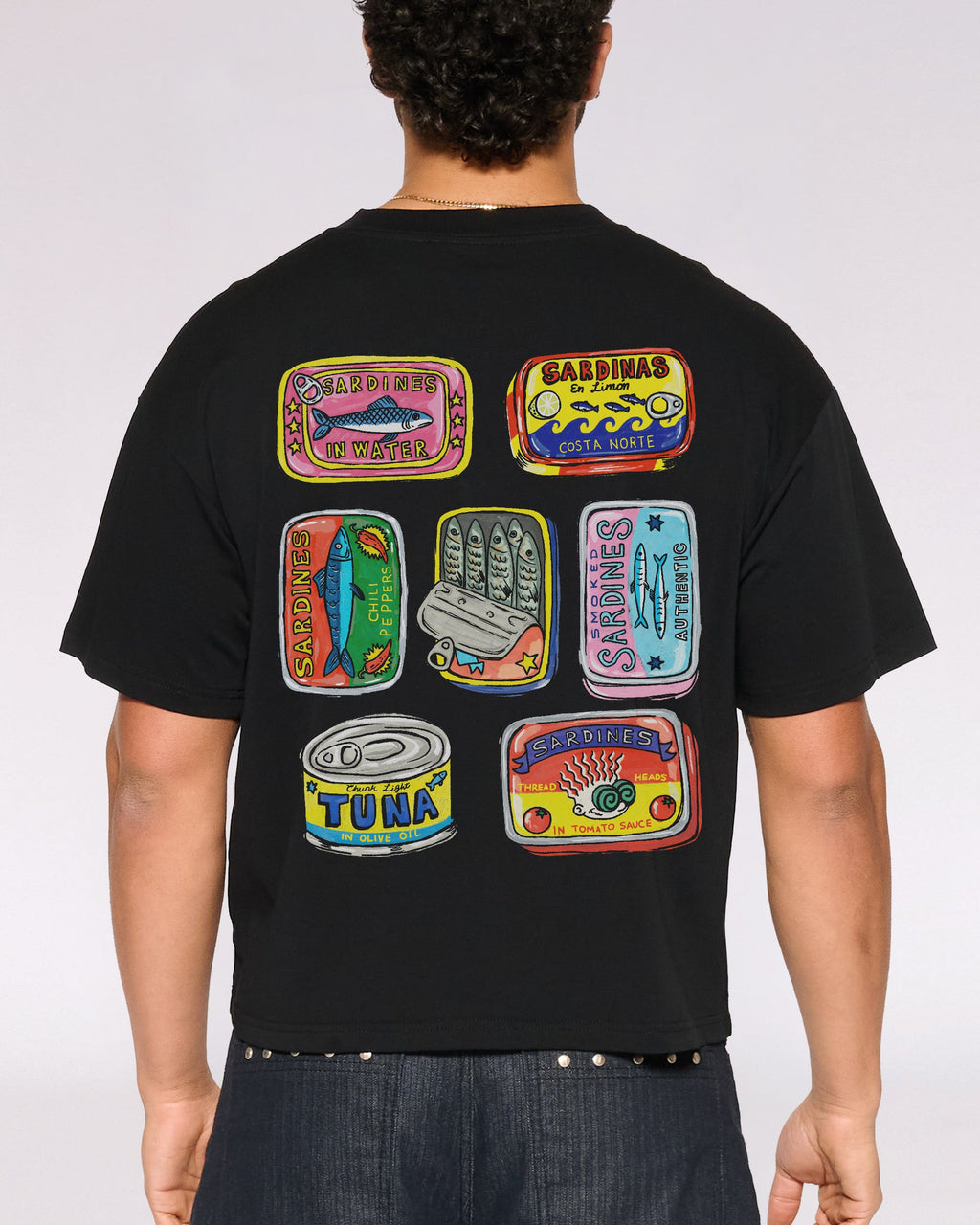Canned Goods Oversized Crop Tee product image 1