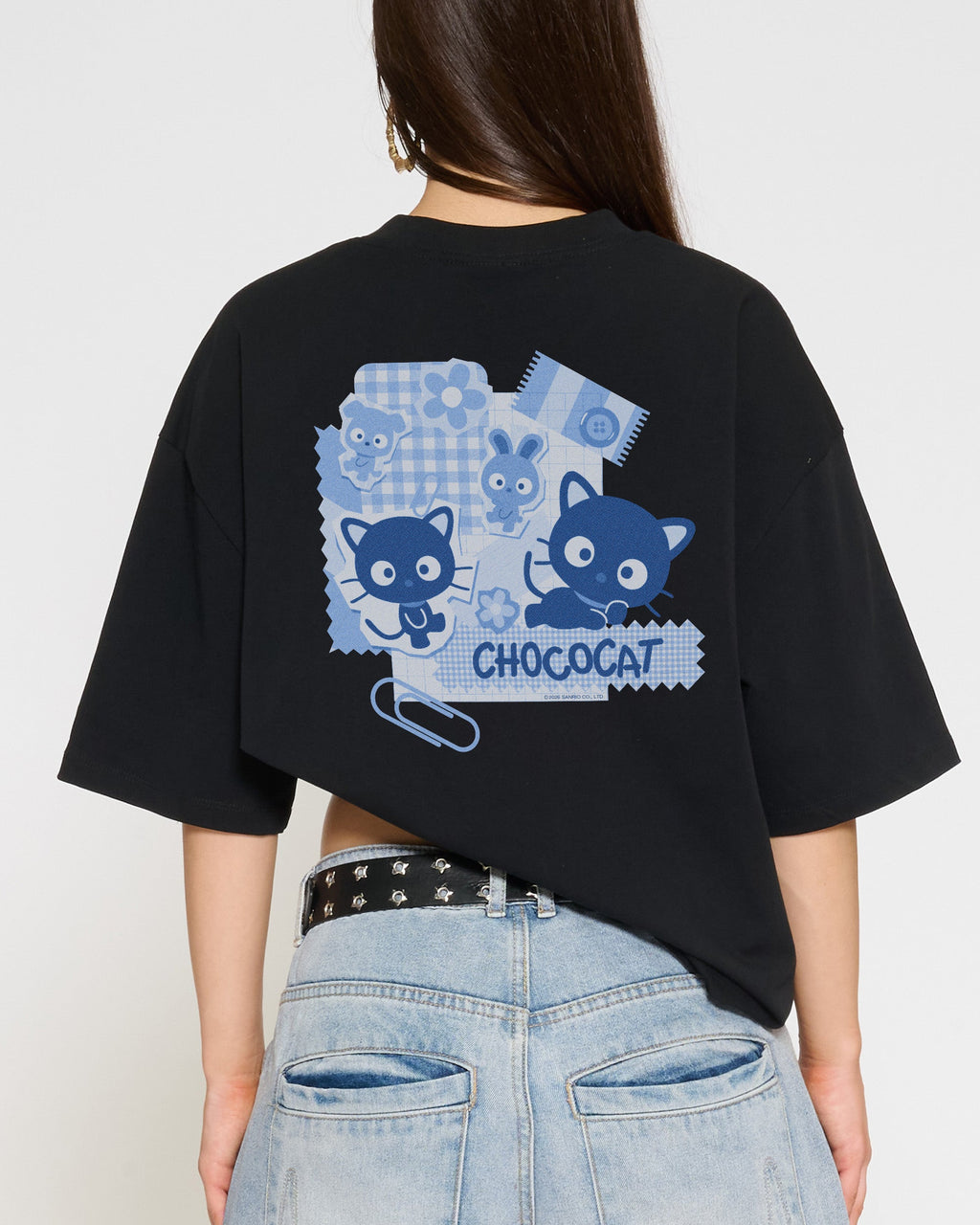 Chococat Scrapbook Oversized Tee product image 10