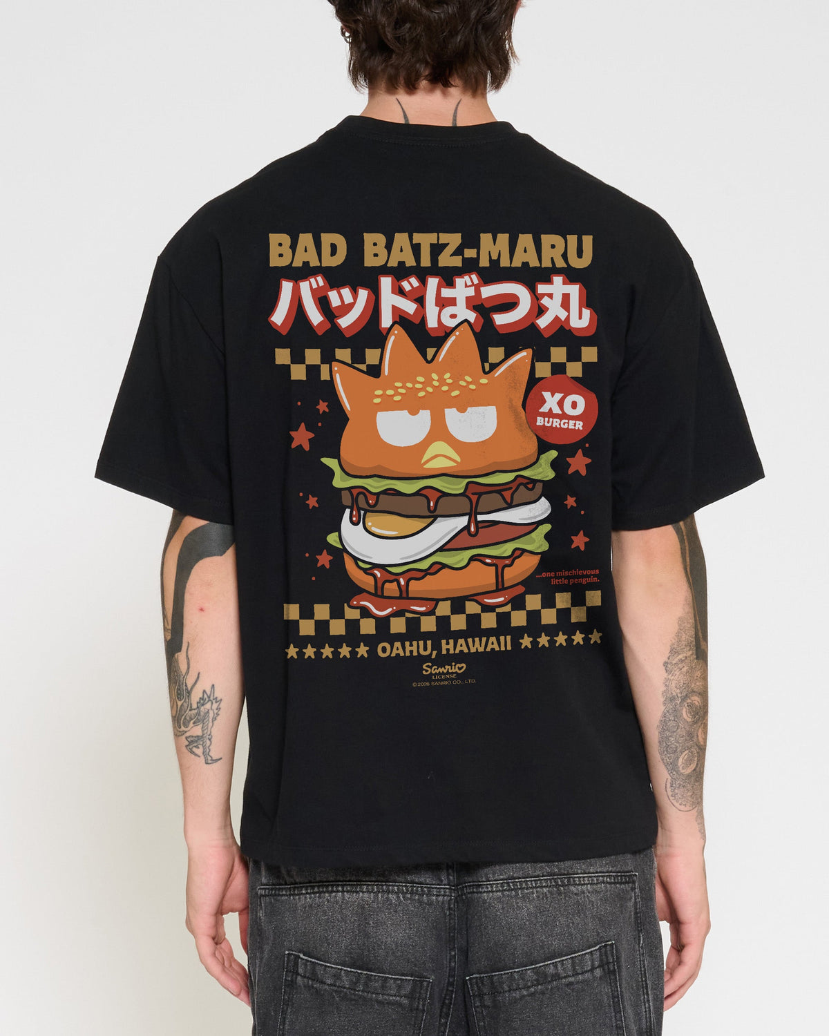 Bad Badtz-Maru Burger Oversized Tee product image 4