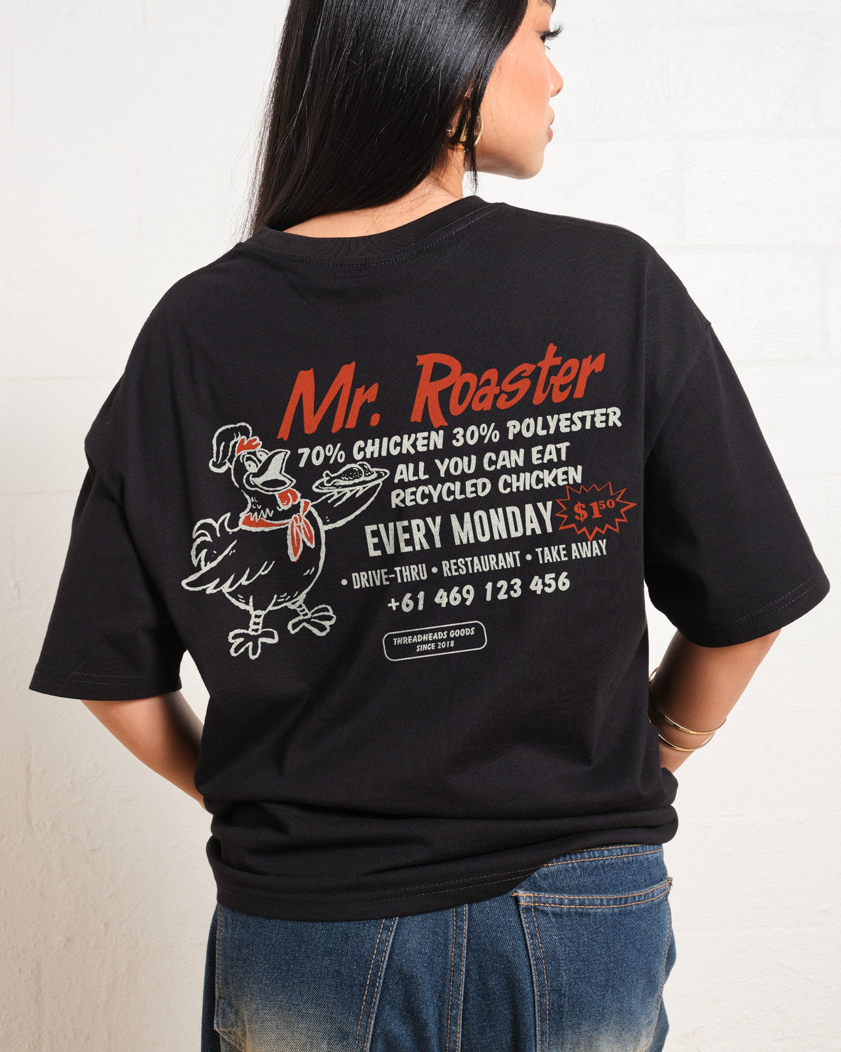 Mr. Roaster Fried Chicken T-Shirt product image 1