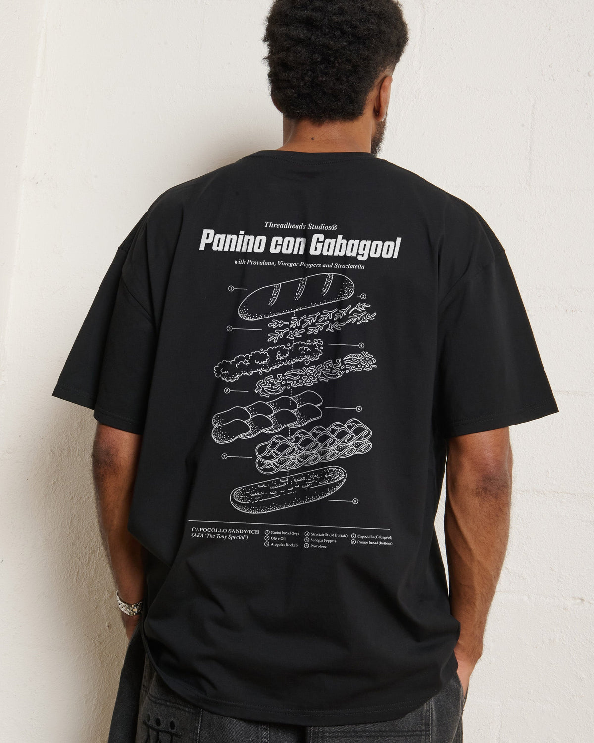 Panino Con Gabagool T-Shirt product image 5