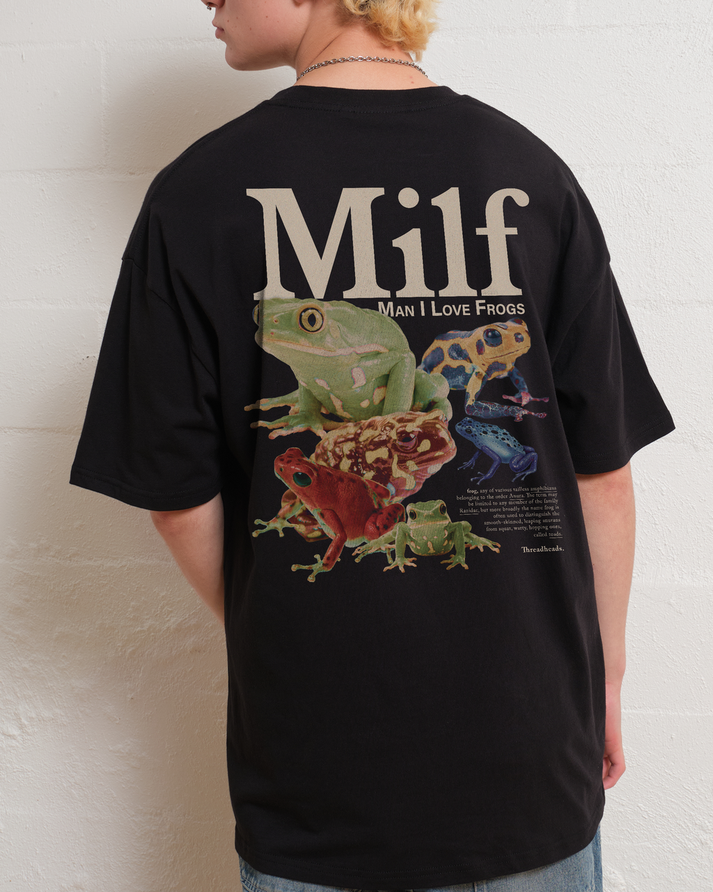 Man I Love Frogs Front and Back T-Shirt product image 3