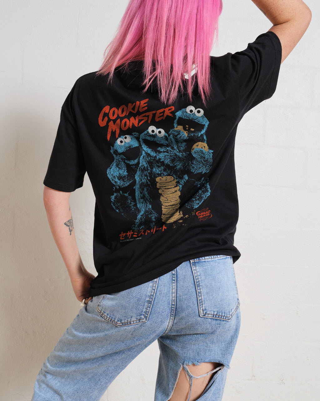 Cookie Kaiju Front and Back T-Shirt product image 1