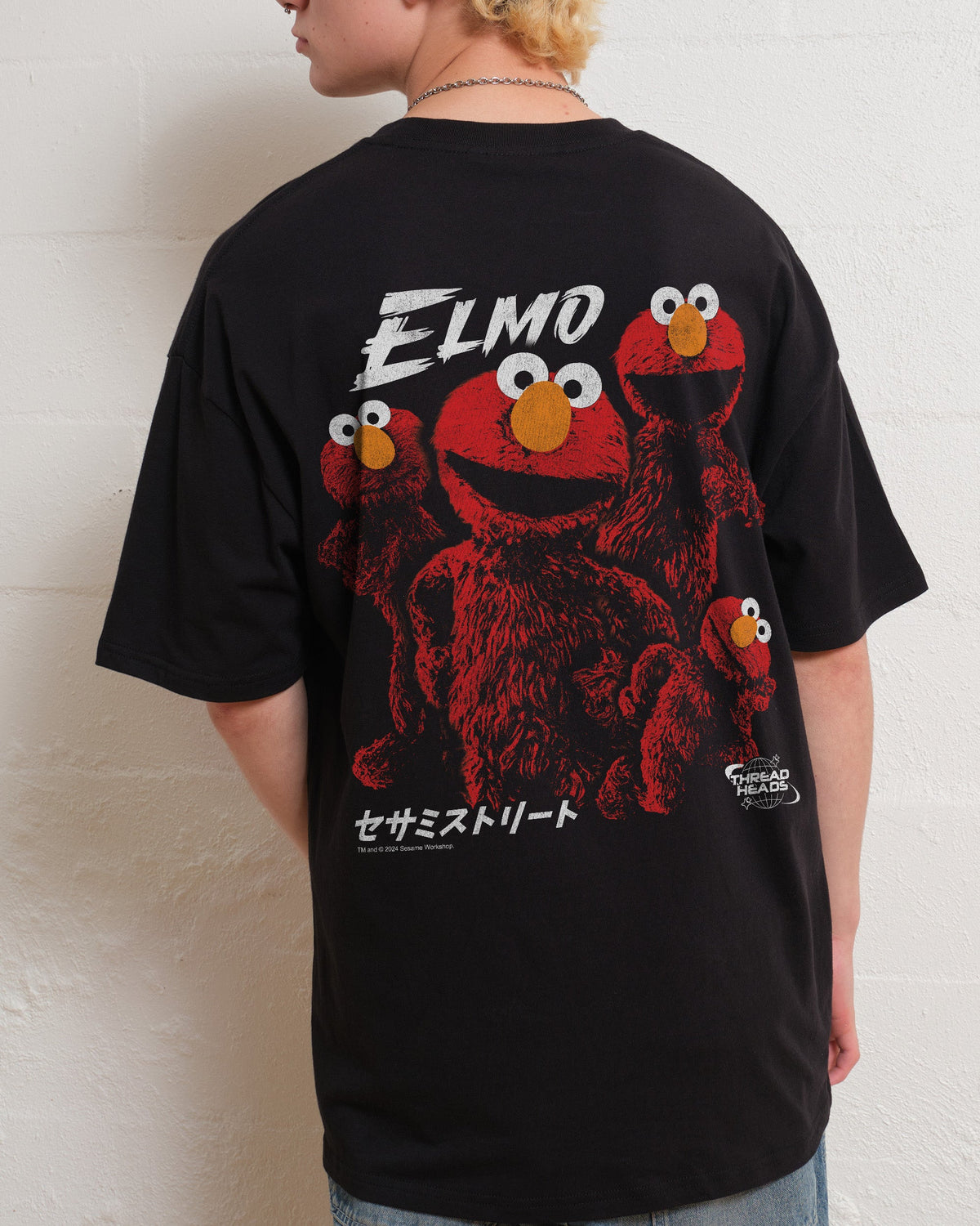 Tokyo Elmo Front and Back T-Shirt product image 1