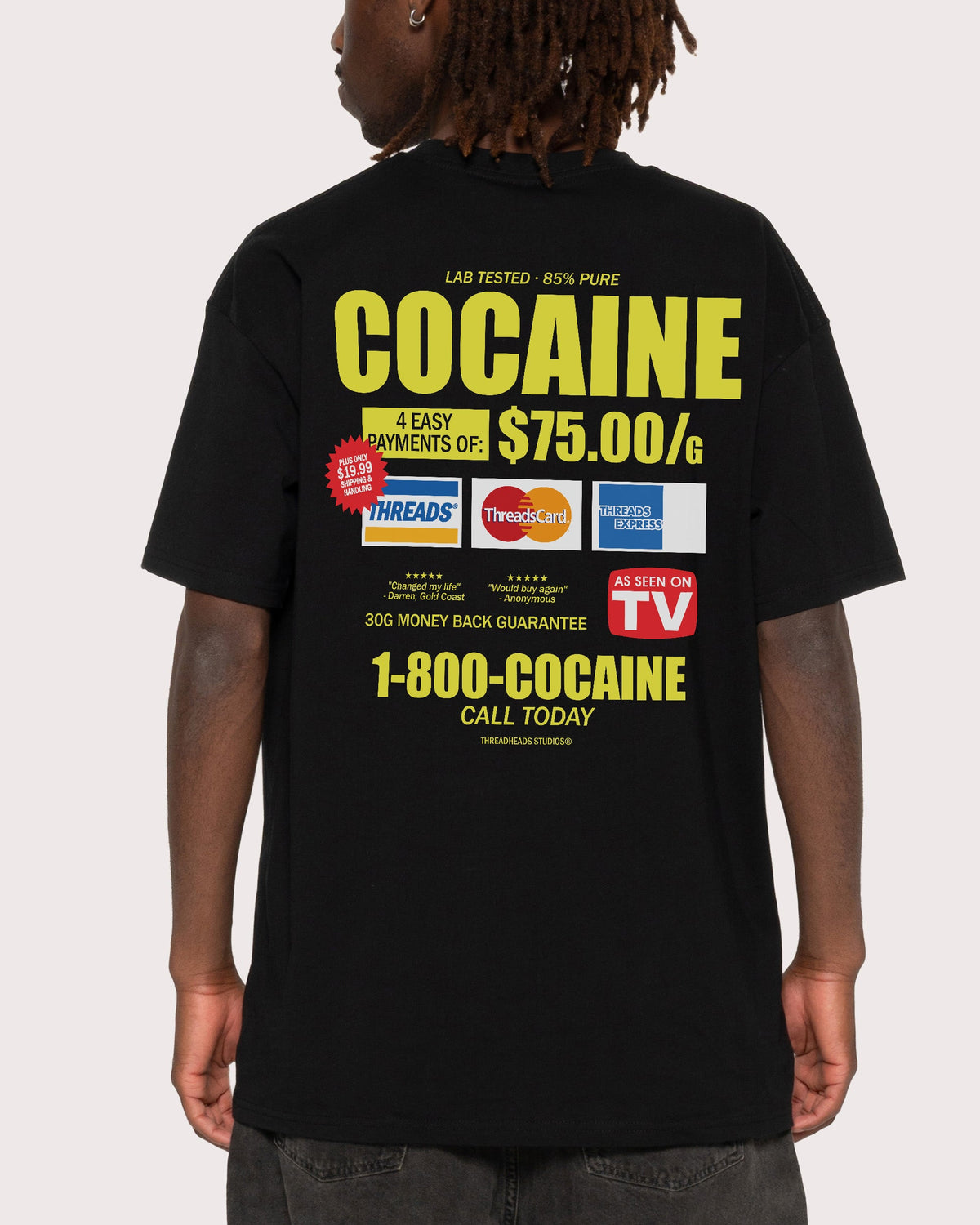 1-800-Cocaine T-Shirt product image 4