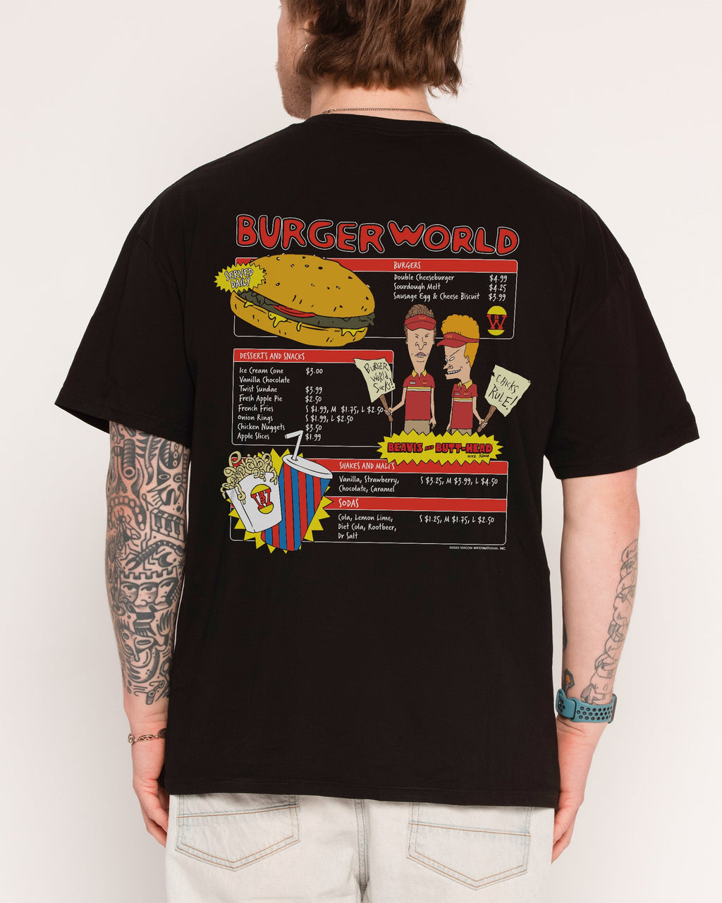 Burger World Oversized Tee product image 5