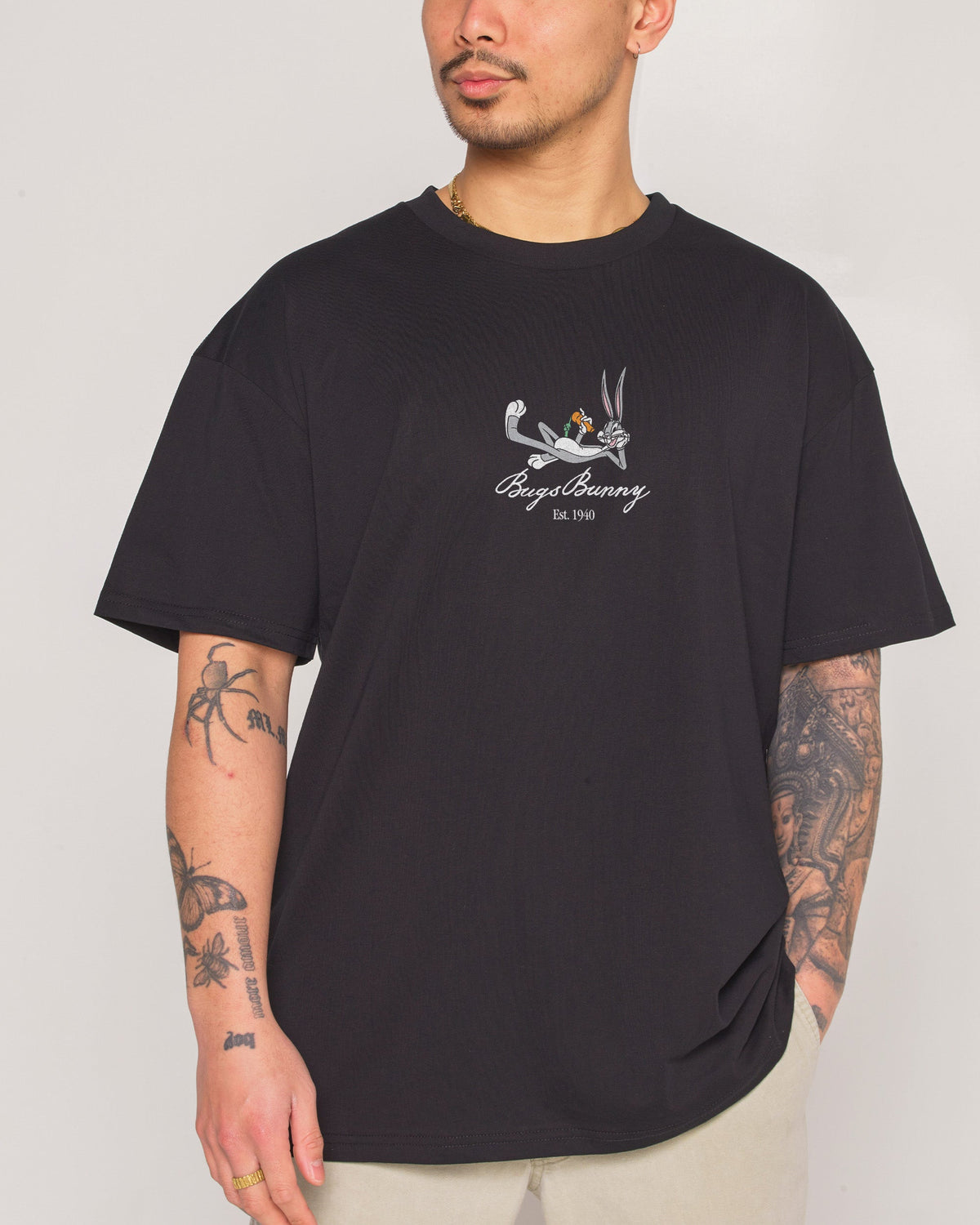Bugs Bunny Book Crash T-Shirt product image 2