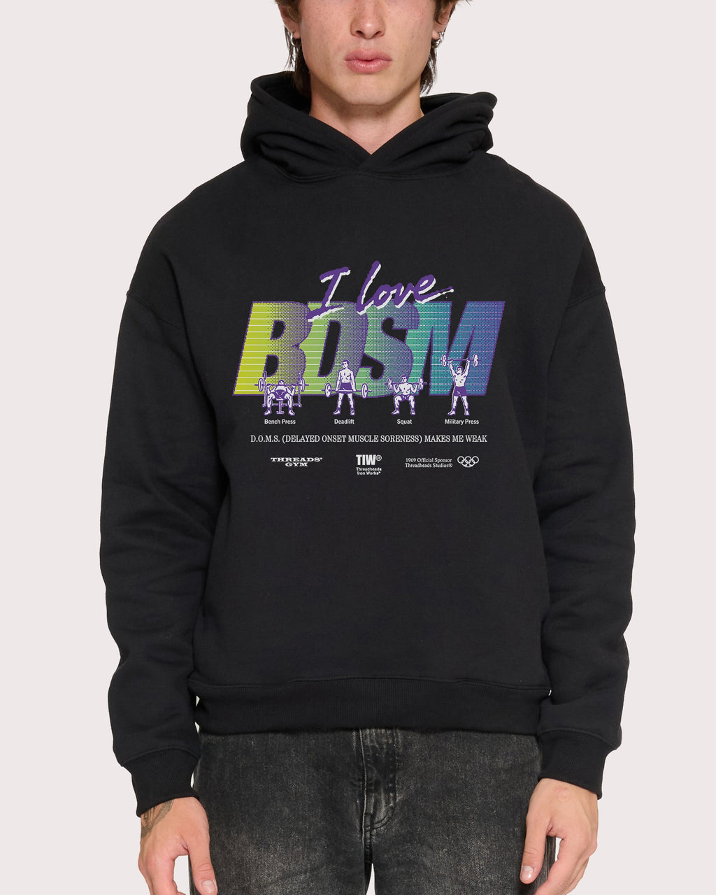 I Love BDSM Hoodie product image 1