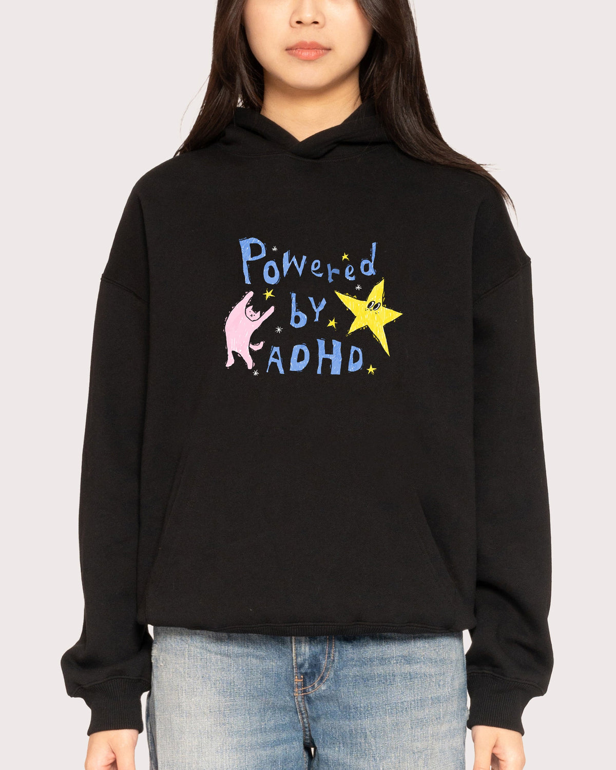 Powered by ADHD Hoodie product image 1