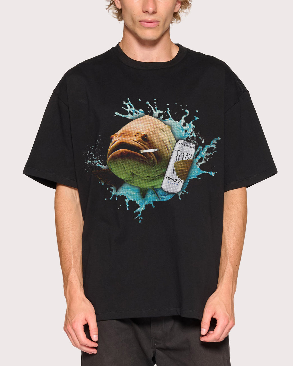 Monster Fish Oversized Tee product image 1