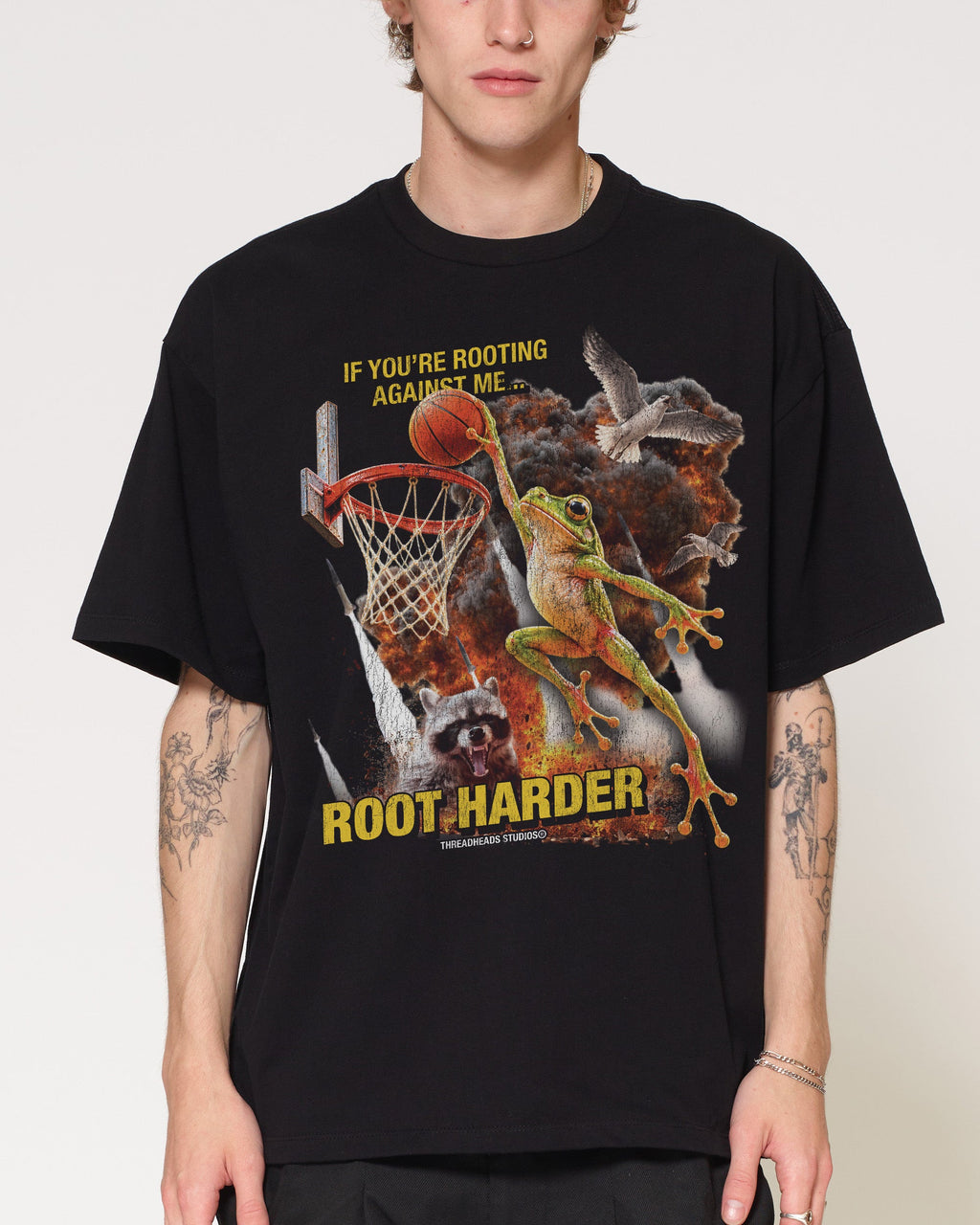 Root Harder Oversized Tee product image 1