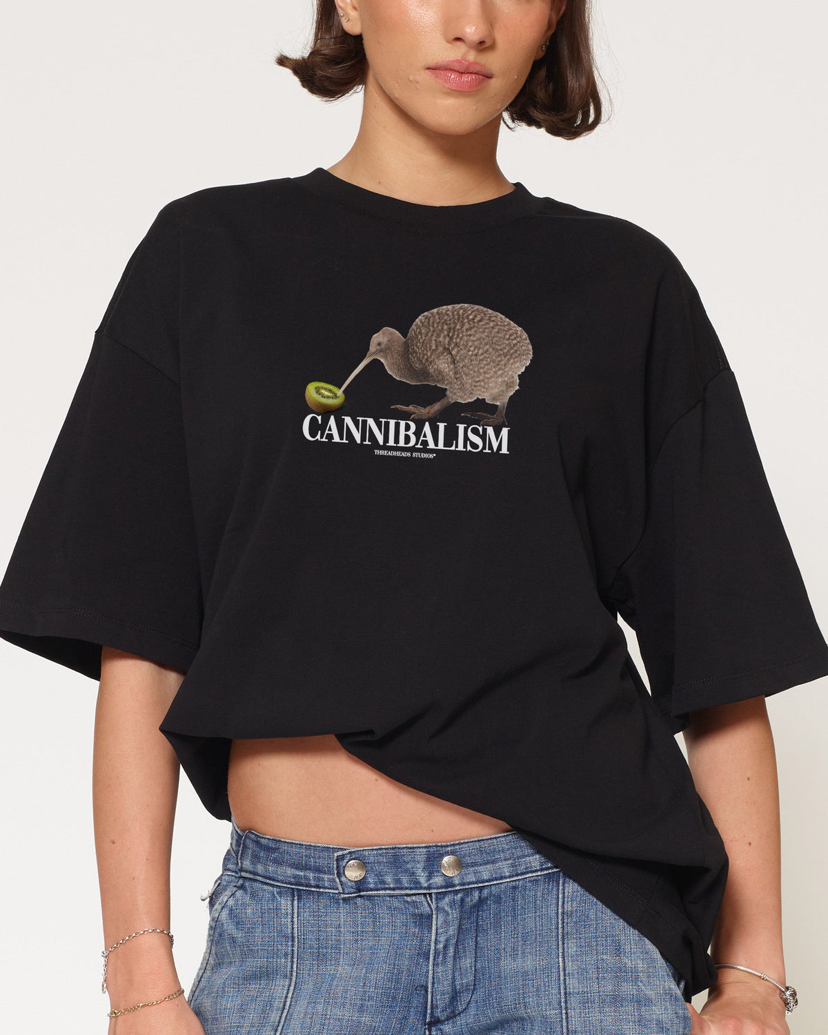 Cannibalism Oversized Tee product image 1