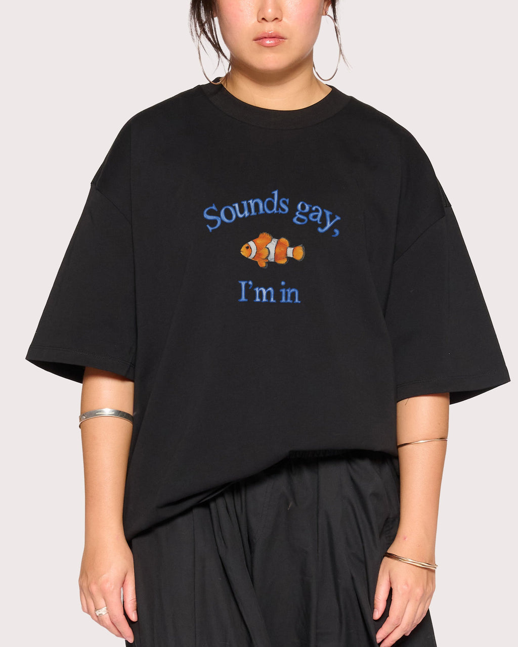 Sounds Gay, I'm In Oversized Tee product image 1