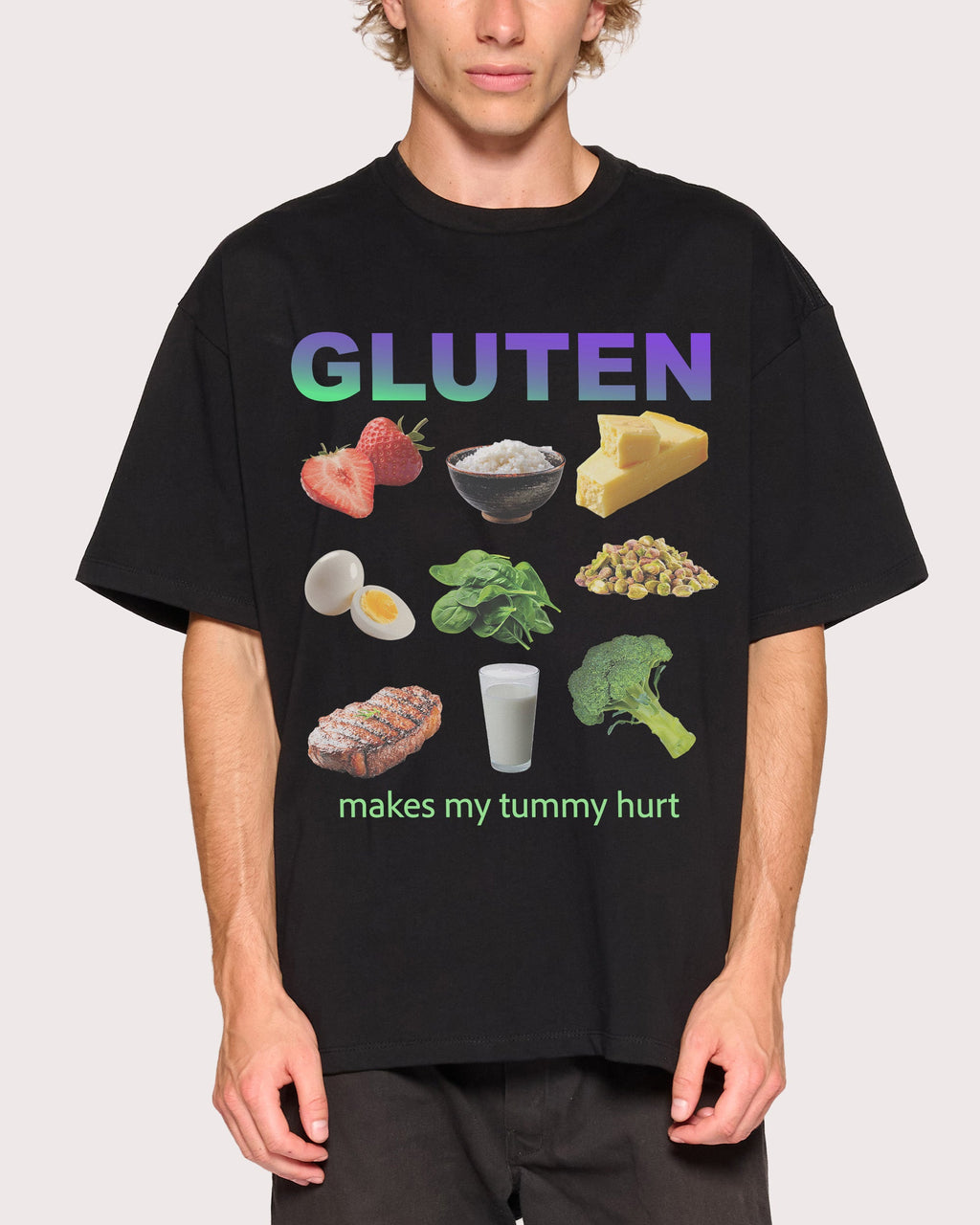 Gluten Starter Pack Oversized Tee product image 1