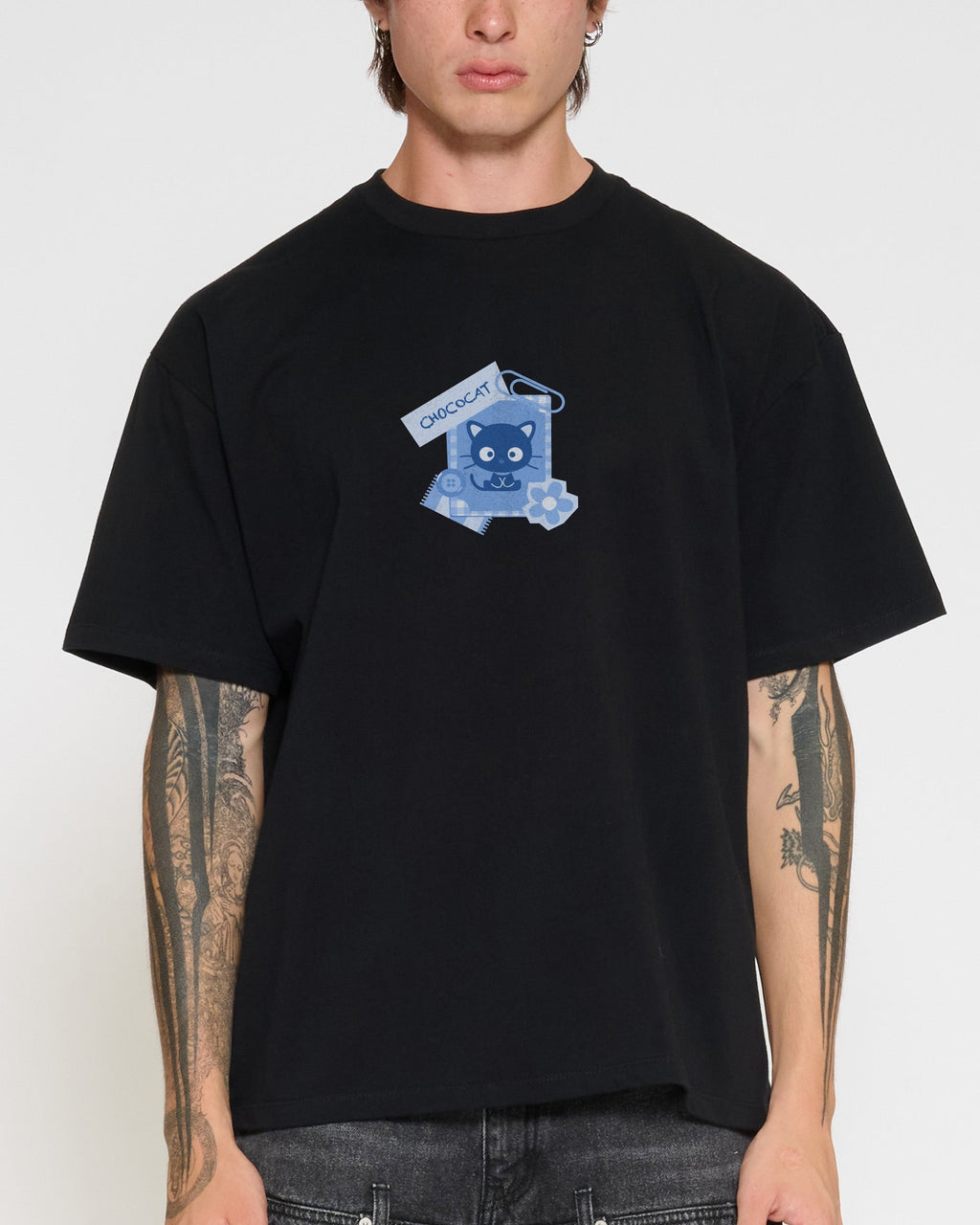 Chococat Scrapbook Oversized Tee product image 11
